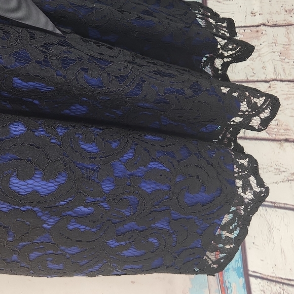 Torrid Mesh Yoke Lace Overlay Dress - Picture 4 of 9